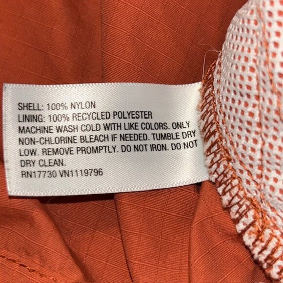 Goodfellow & Co. Men's Windbreaker/Rain Jacket  Water Resistant Orange Sz Small - Picture 7 of 8